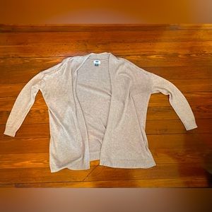 Old Navy Oatmeal Cardigan EXTRA SMALL
